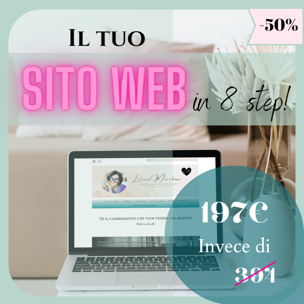 Il tuo sito web in 8 step