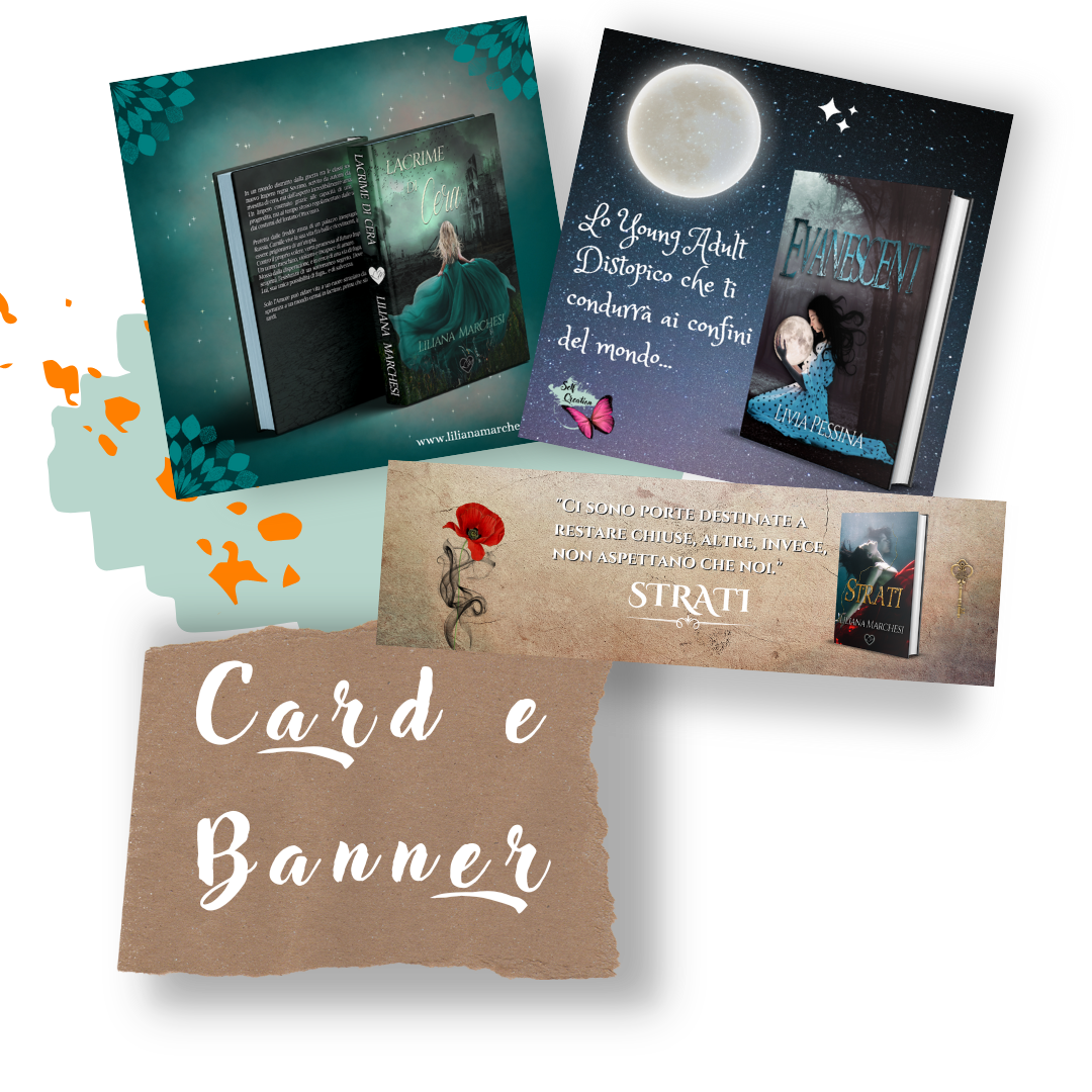 Card e banner realizzazione grafica